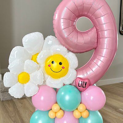 Number Balloon Stack 