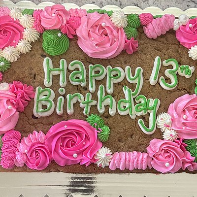 Birthday Cookie Cake 