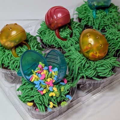 Easter Egg Reveal Cupcakes -6ct