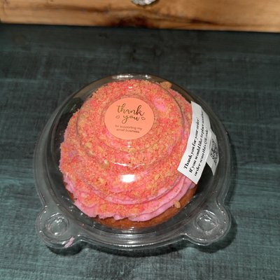 Strawberry Crunch Cupcake