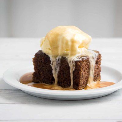 Sticky Toffee Pudding with Butterscotch Caramel Sauce