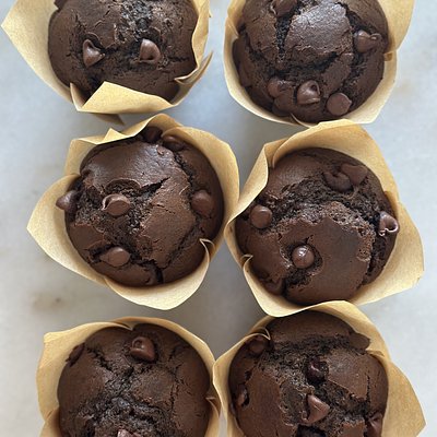 Double Chocolate Muffins 
