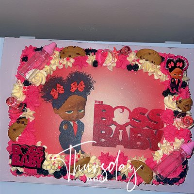 1/2 Sheet Cake 