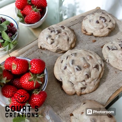Chocolate Chip Cookies W/Carmel Bites