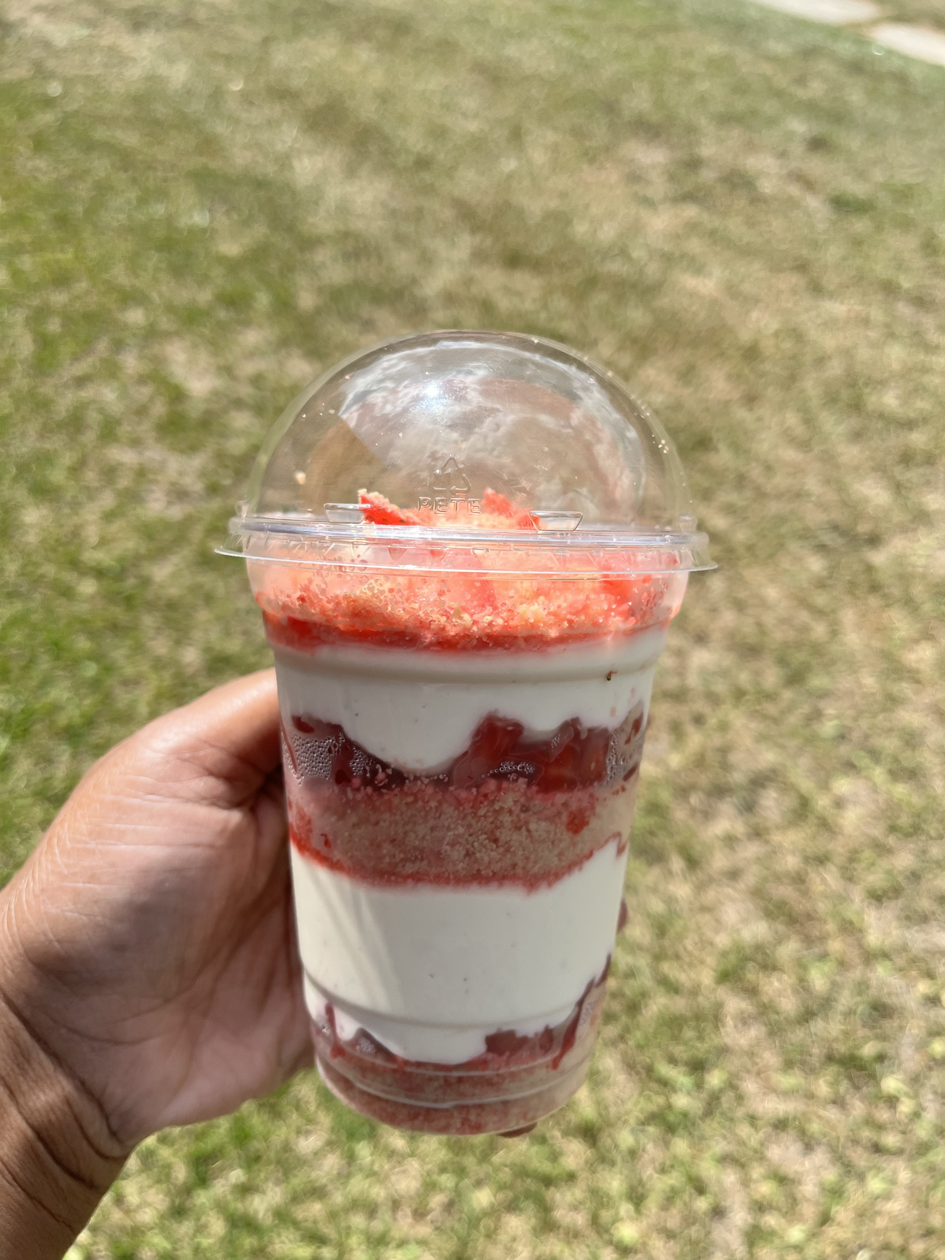 Strawberry Cheesecake Cup
