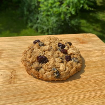 Box of Oatmeal Raisin Cookies