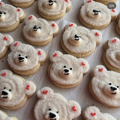 Buttercream Polar Bears