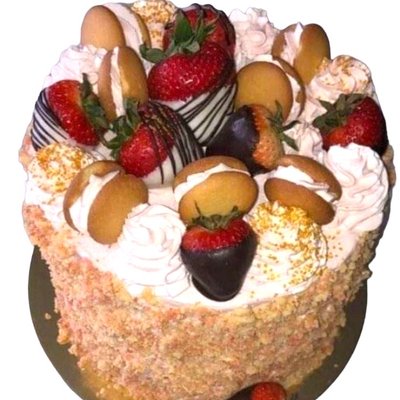 Strawberry Crunch Cake deluxe