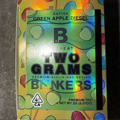 2ML Green Apple Diesel Blinkers 