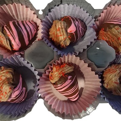 Chocolate cheesecake Stuffed Chocolate Covered strawberries