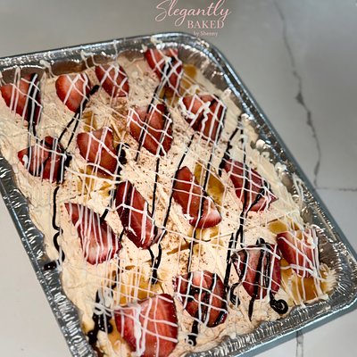 Classic Large Tres Leches Tray, 12x18 inches