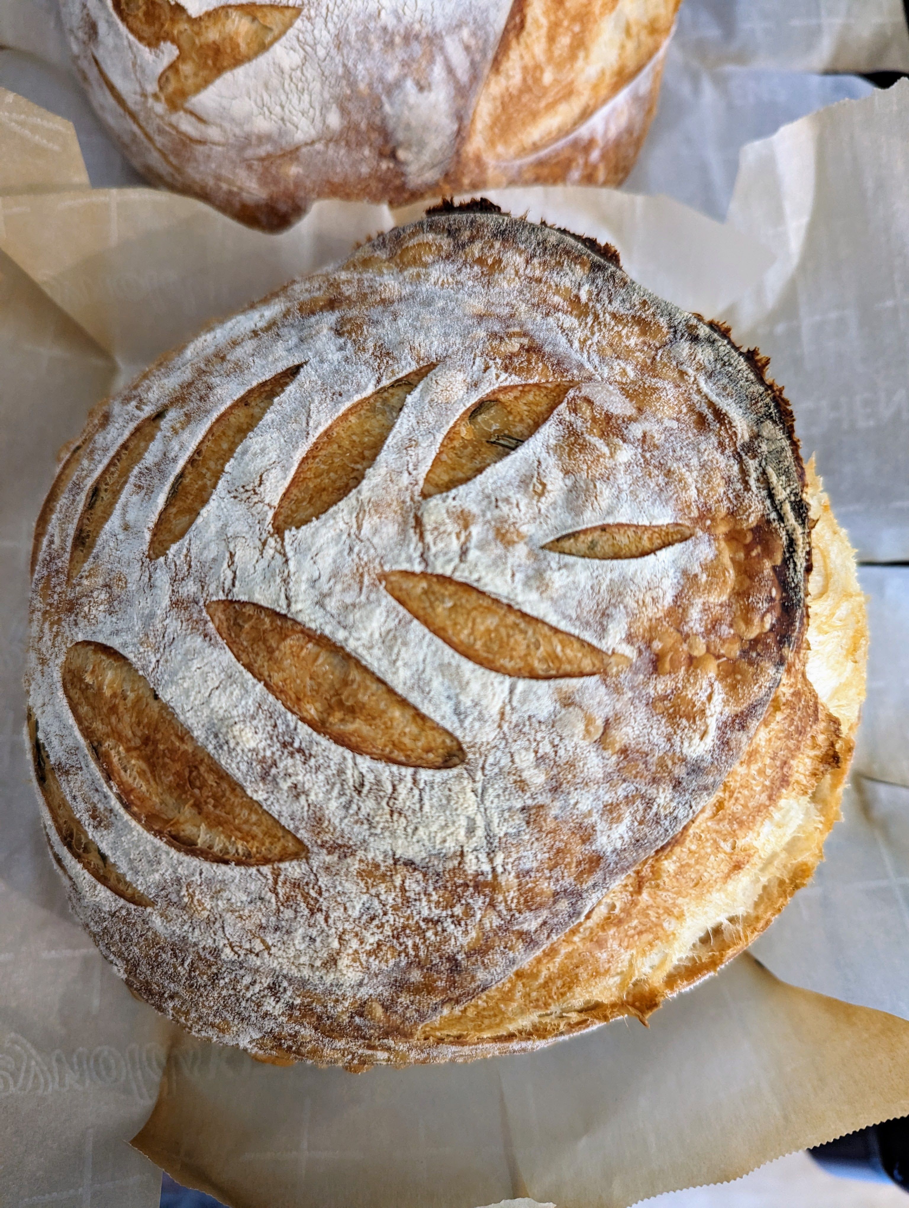 Classic sourdough loaf