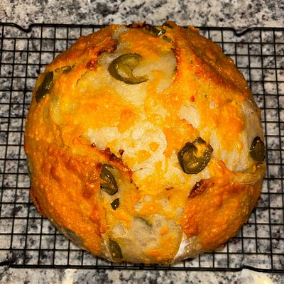Jalapeno Cheddar Sourdough