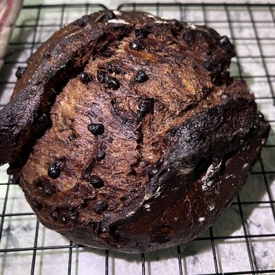 Chocolate Sourdough Round