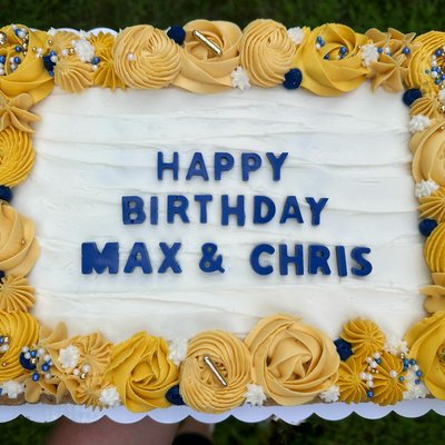 1/4 Sheet Cookie Cake