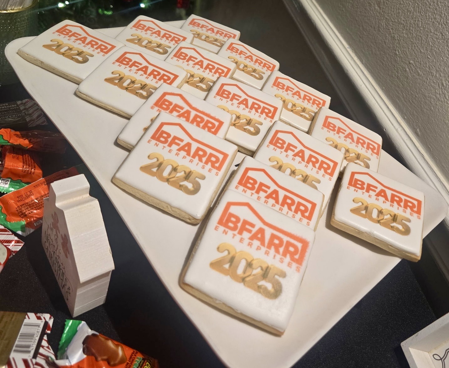 Cap’s Personalized/Logo Cookies