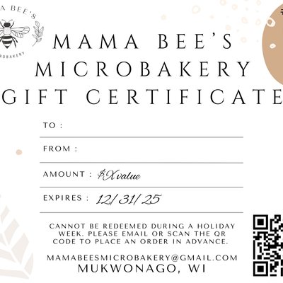 Mama Bee's Gift Card