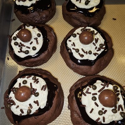 Chocolate Milkshake Cookies 