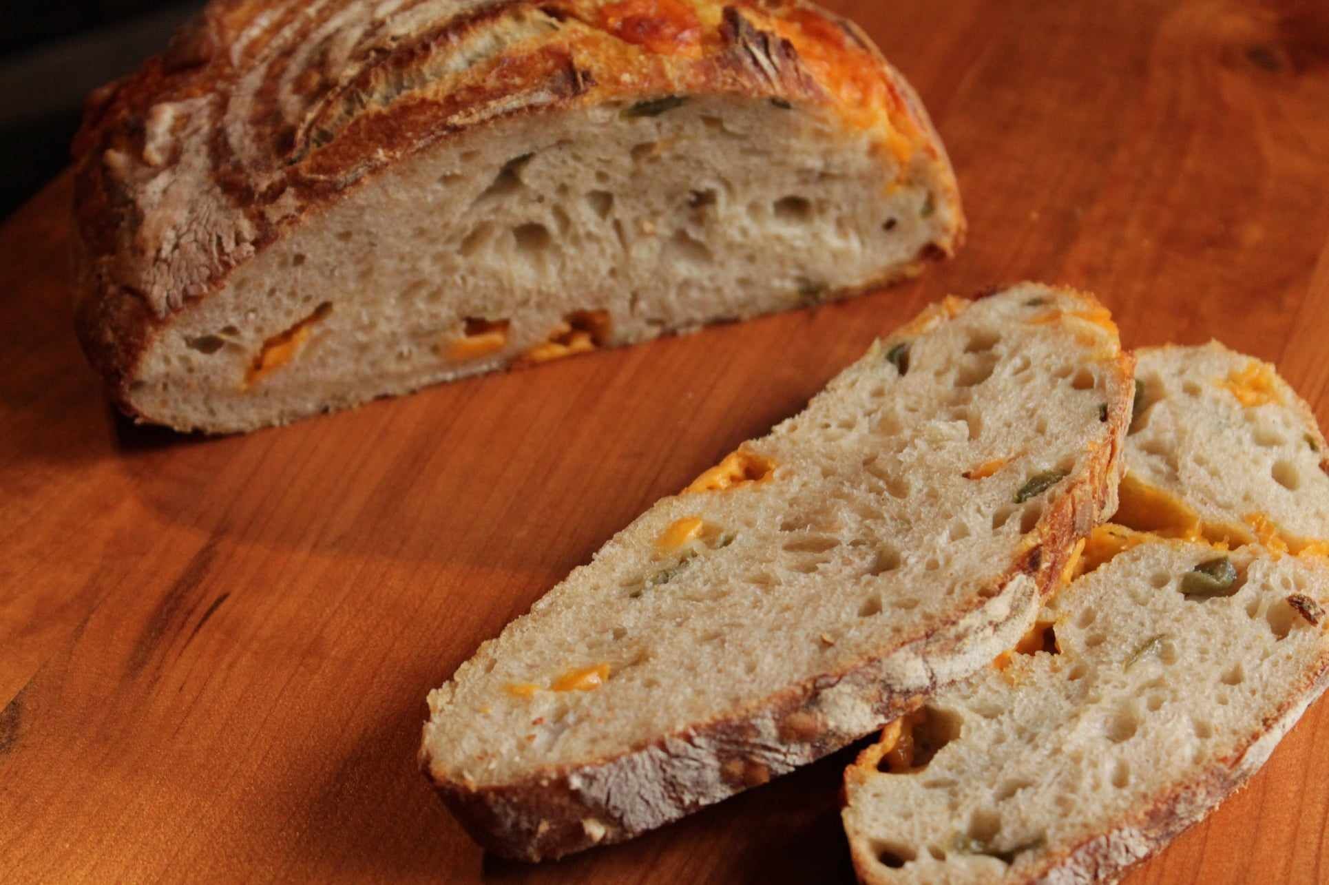 Jalapeño Cheddar Sourdough