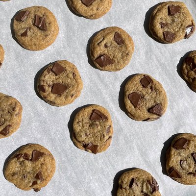 Brown Butter Chocolate Chunk Cookies 