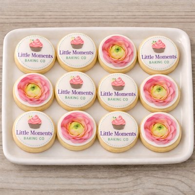 Mini Edible Image Cookies