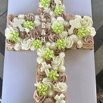 Cross Cookie Cake ✝️