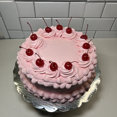Cherry Chip Cake  $75 -Starting 