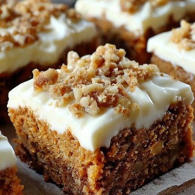 Carrot Cake Blondies