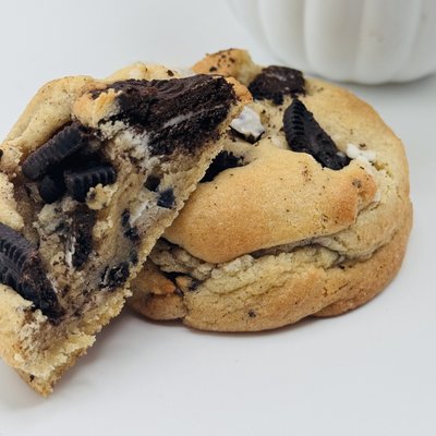One dozen Cookies and Cream Cookies 
