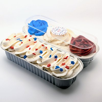 4th Of July Mini Loaf Cakes - Set Of 5