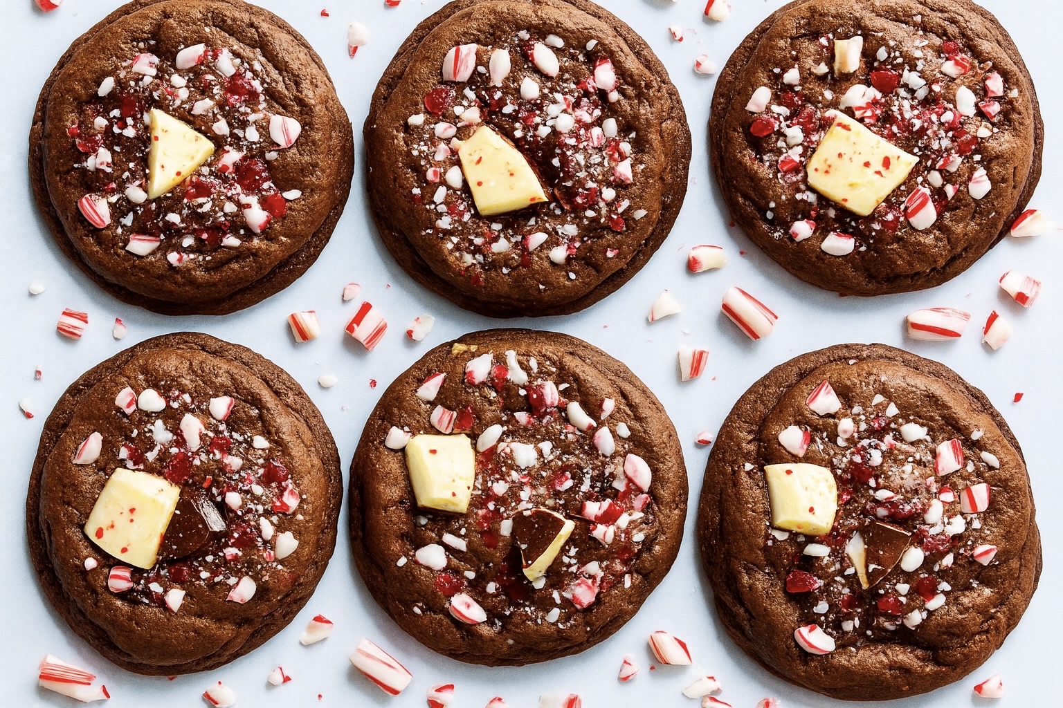 Double Chocolate Chip Peppermint Cookies (12)