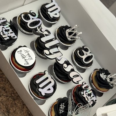 Glam/Customized Cupcakes 