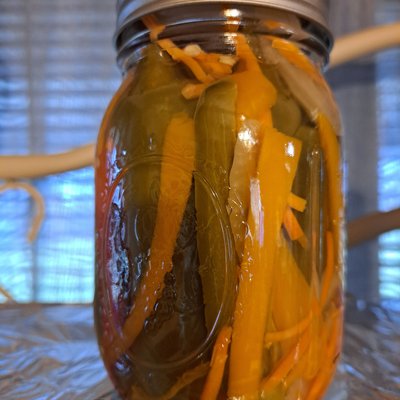 Home-Style Pickled Jalapenos Strips 