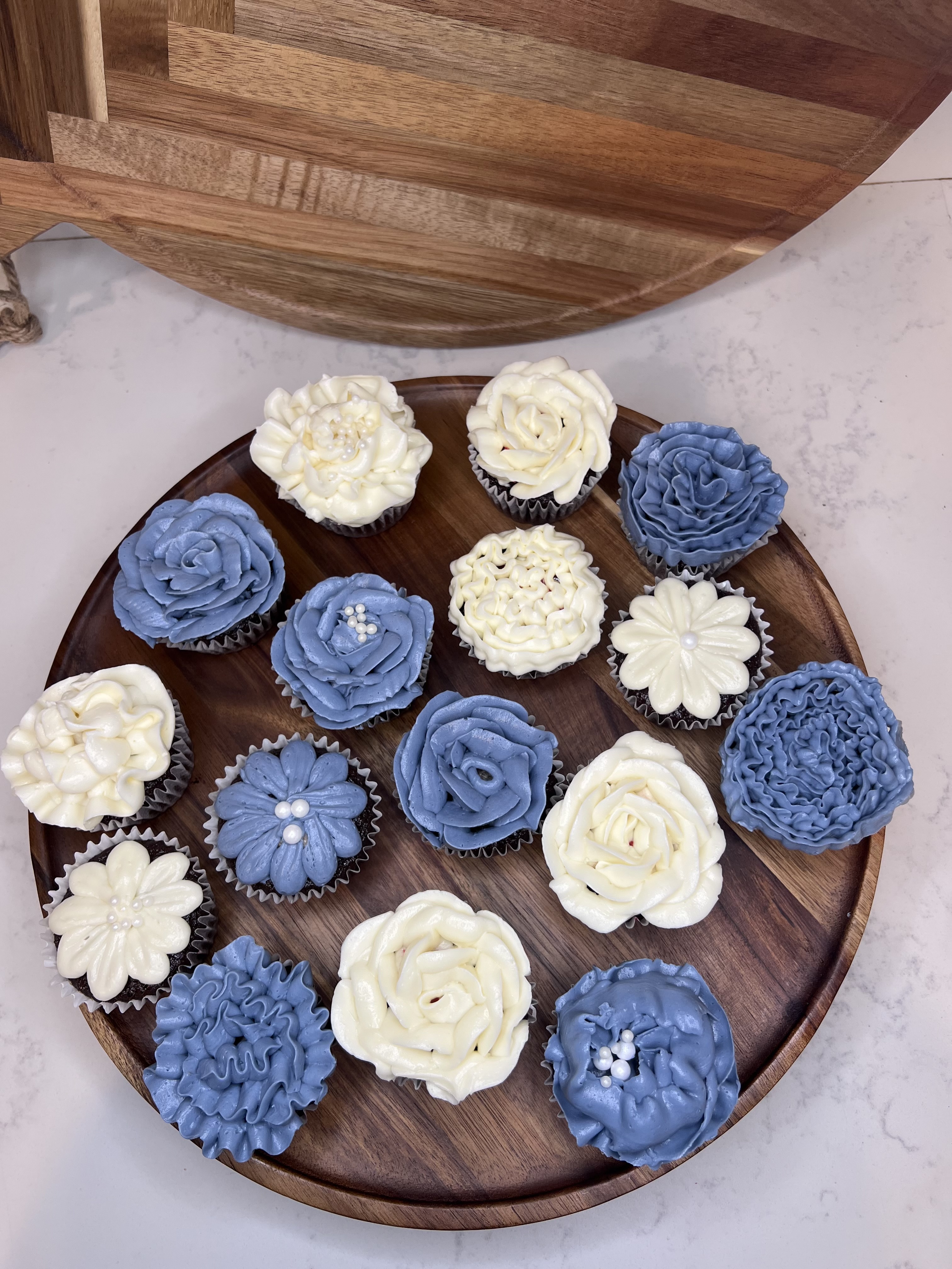 Flower Cupcakes- Full Dozen 