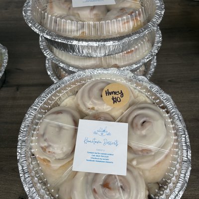 Honey Cinnamon Roll- 5 Pack