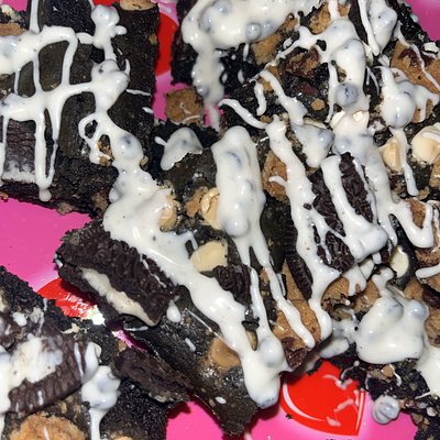 Cookie Monster Brownies 