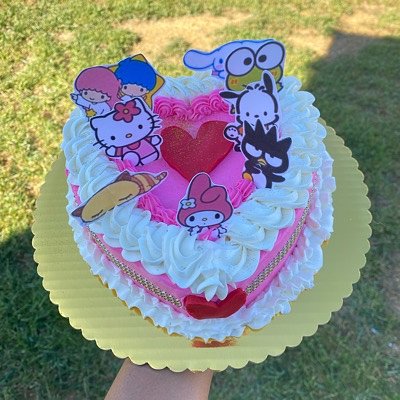 💖Basic Heart shaped Cake 2 Layer💖