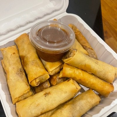 Blessed Beef/Shrimp Egg roll ~ Neems/ 12 pieces 