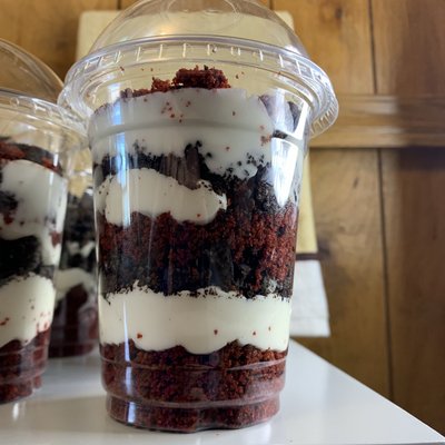 Red Velvet Oreo Cheesecake Cup 