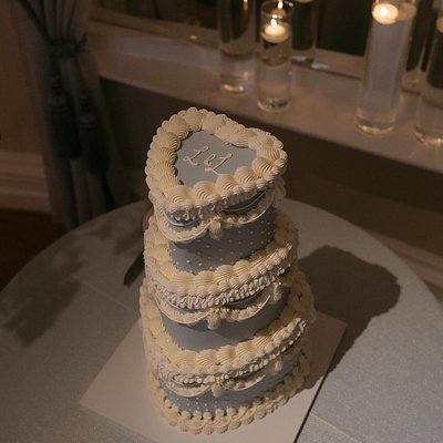 Three Tiered Heart Cake *Buttercream