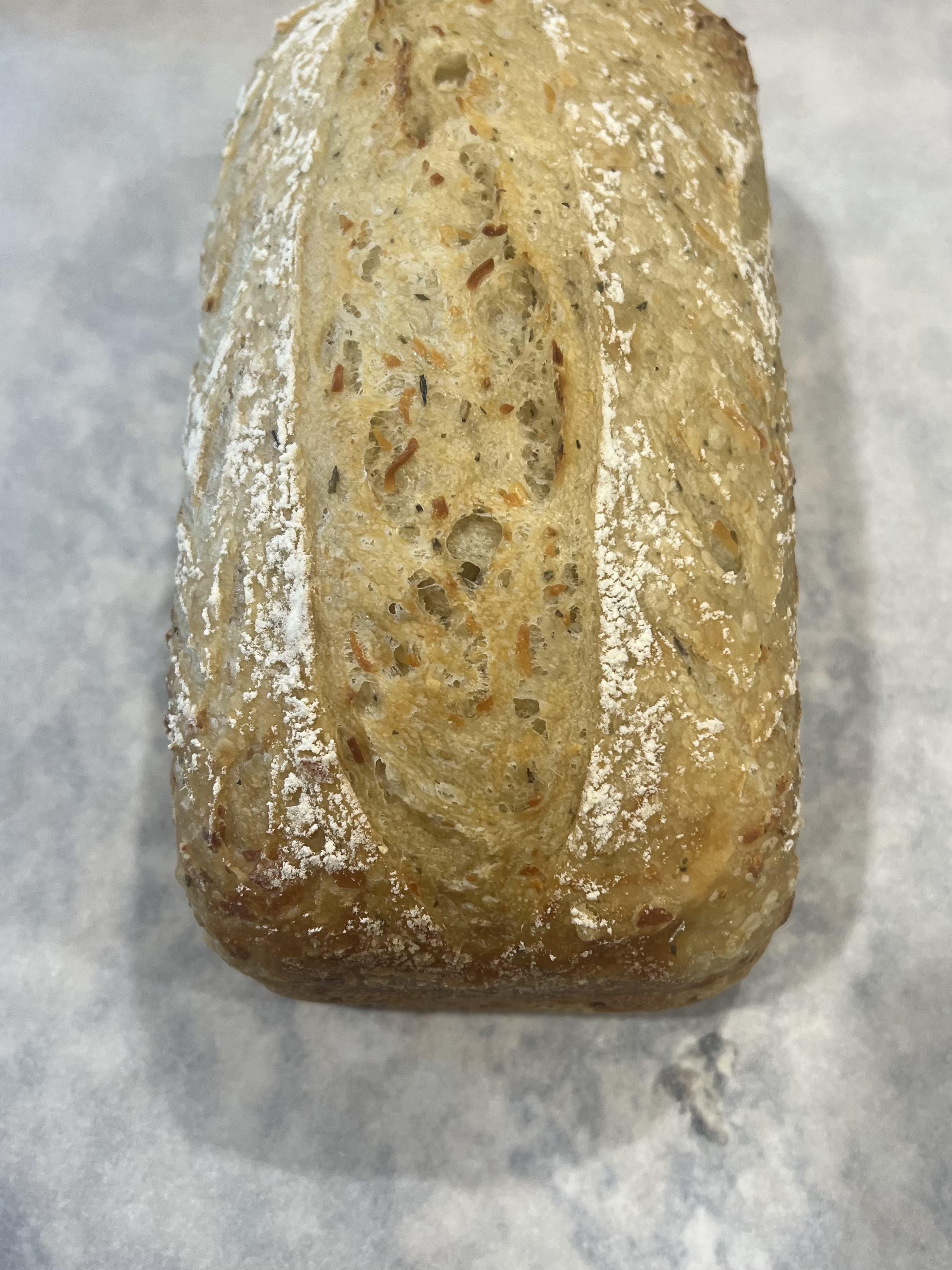 Italian, Garlic, Parmesan Sourdough