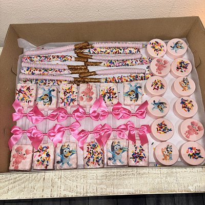 Dipped Treats Party Package 1 (4 Dozen Treats) Standard Or Customize) 