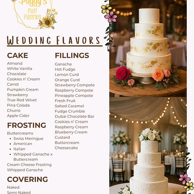 Wedding Cake/Dessert Order