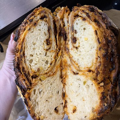 Spicy Chili Onion Crunch Loaf 
