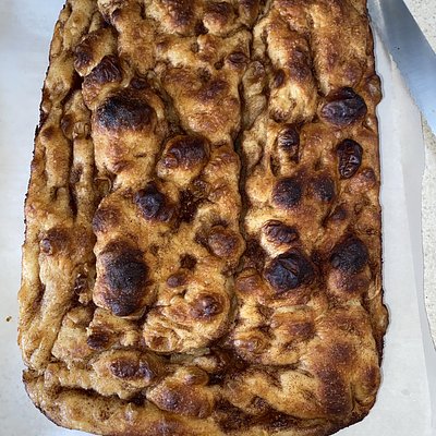 Cinnamon Sugar Focaccia (13x9)