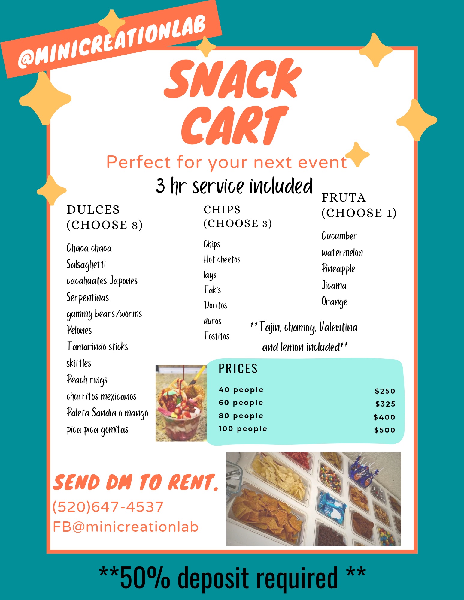 Snack Cart