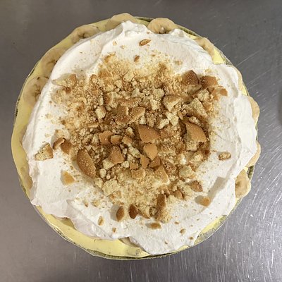 Banana Pudding Pie Whole 