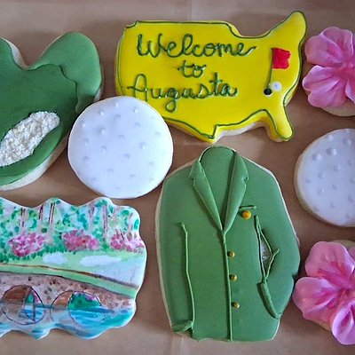 Golf Themed Cookies