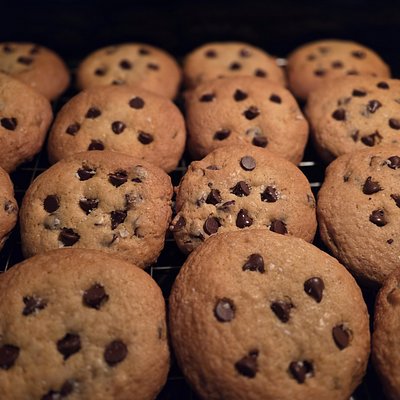 Box Of Sourdough Chocolate Chip Cookies