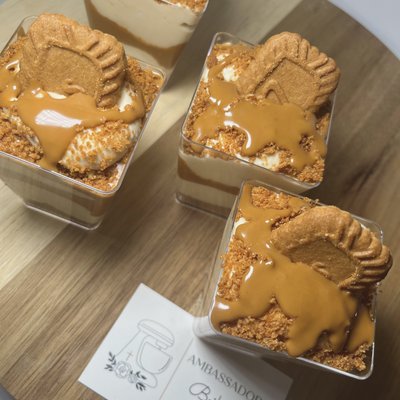 Lotus Cheesecake Shooters